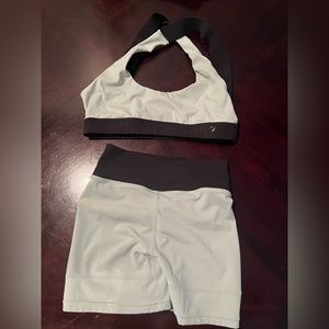 ZENTOA matching 2 piece workout outfit
